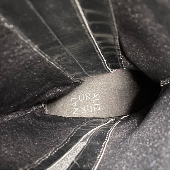 New! Naturalizer Sahara Black Faux Leather Tall Boot 8M - Picture 13 of 15